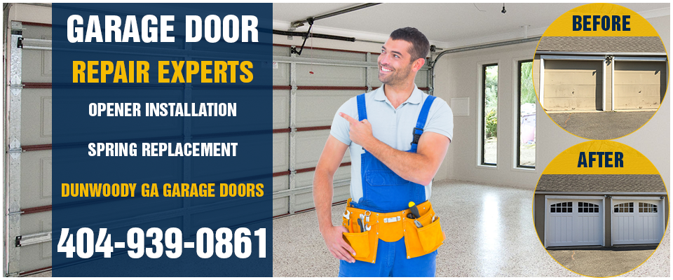 Dunwoody GA Garage Doors banner